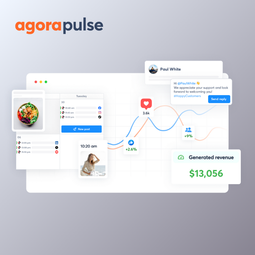 Front-End Development за Agorapulse • Zahara
