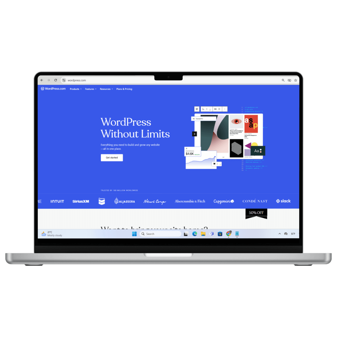 Изработка на WordPress сайтове