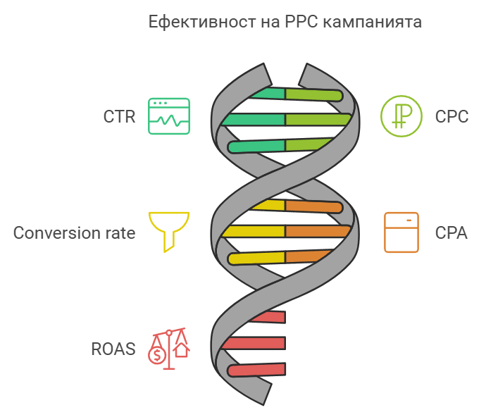 метрики за следене на ефективност на ppc рекламата в интернет